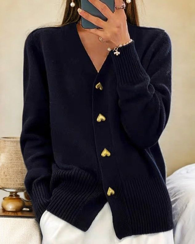 Michaela | V-Neck Cardigan